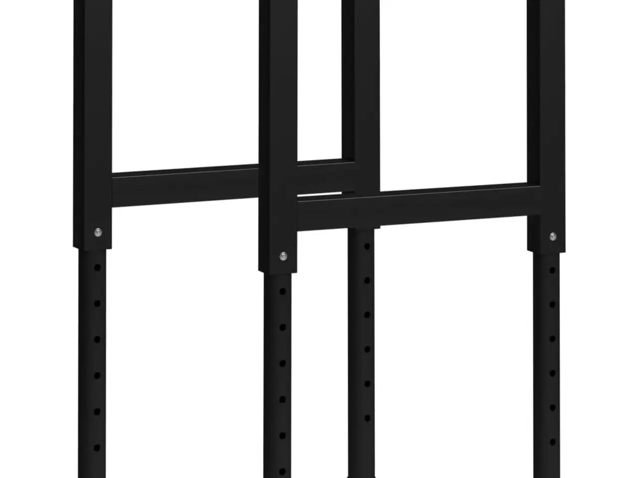 Billede 1 - Arbejdsbænkstel 2 stk. 55 x 69-95,5 cm - sort