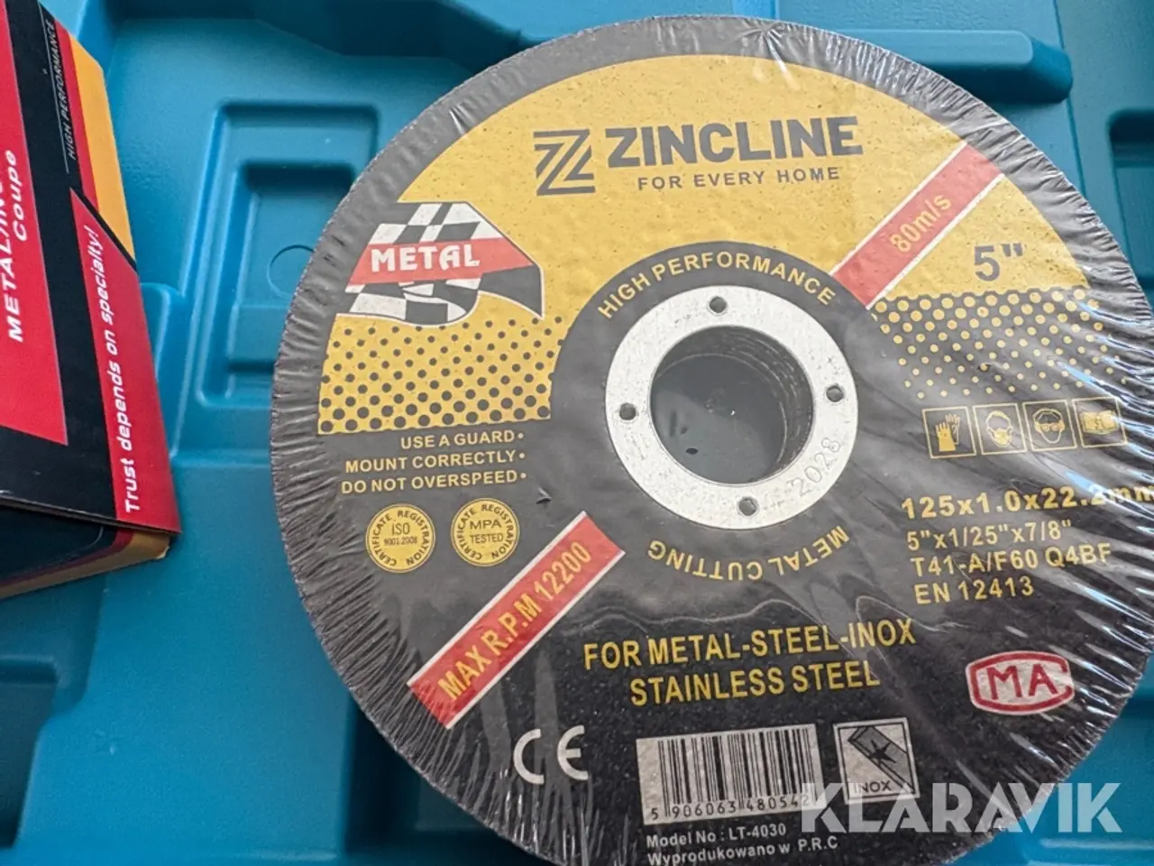 Billede 2 - Vinkelslibere Zincline ZN-7008 2 Styk