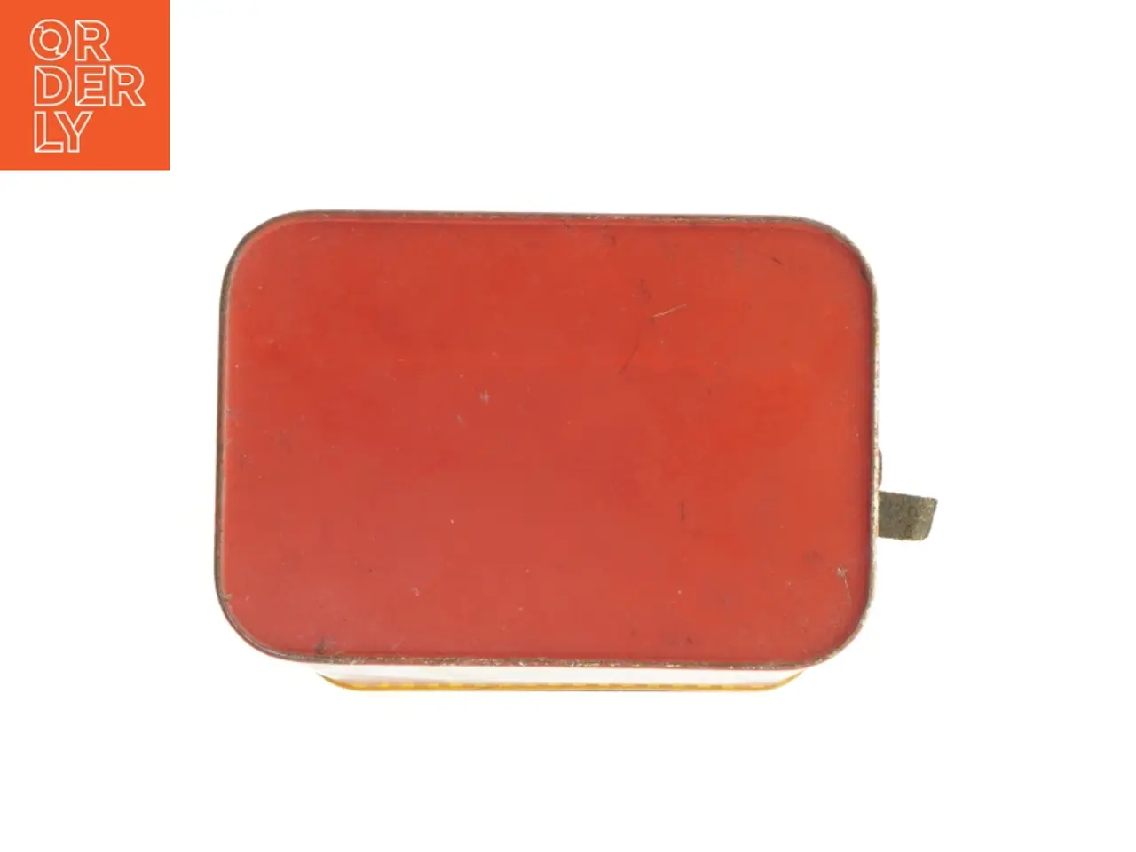 Billede 6 - Skotsternet metal dåse (str. 27,5 x 19 x 14 cm)