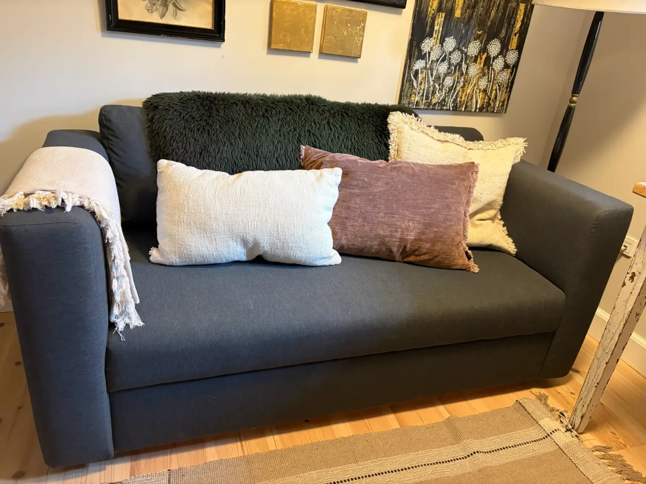 Billede 1 - Super flot og stort set ubrugt sovesofa fra IKEA