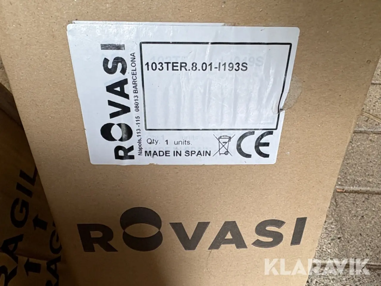 Billede 9 - Nedgravningsspot ROVASI Uplight 103TER.8.01-I193S, IP68/IK10, LED, 5 styk