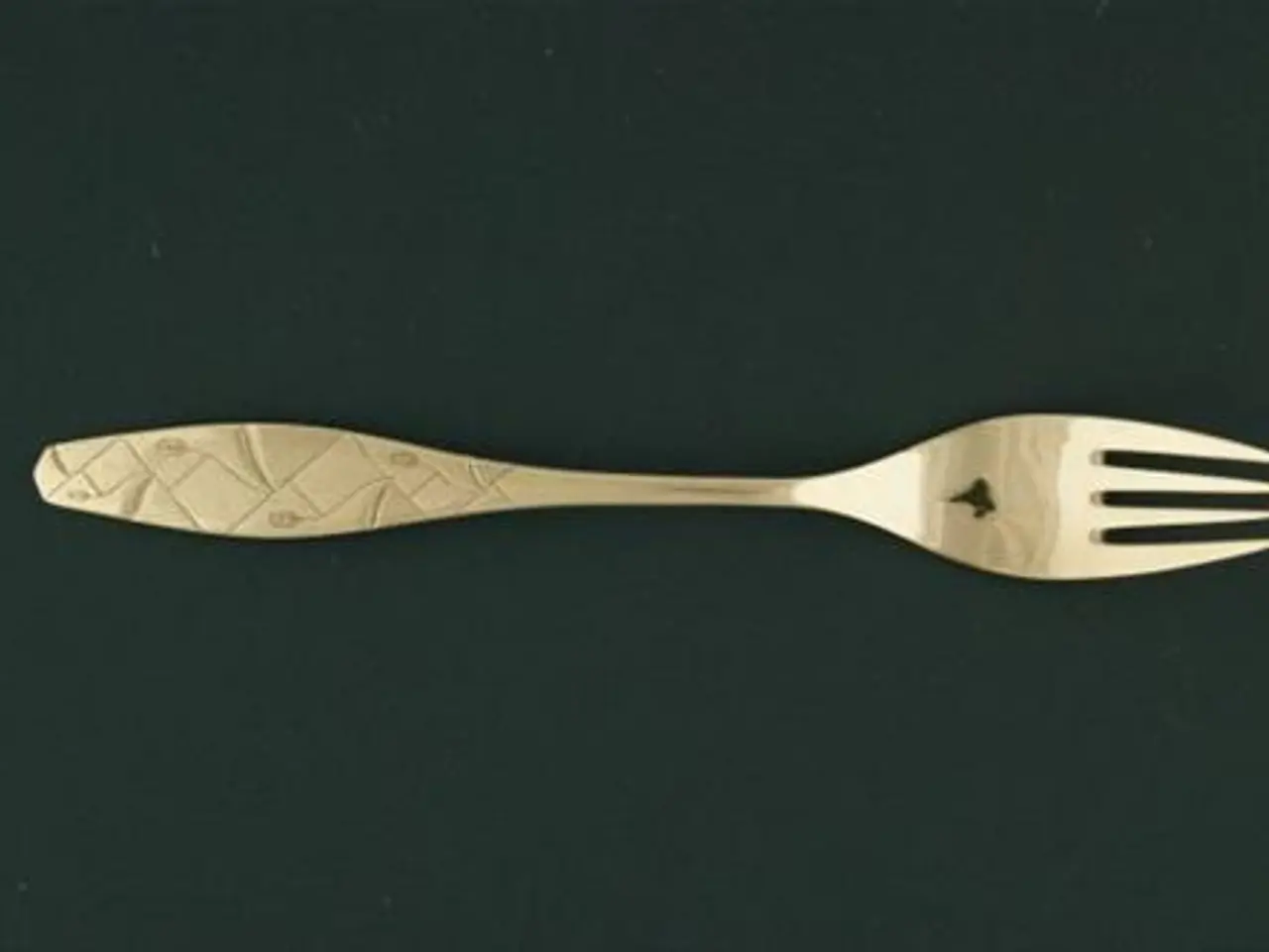 Billede 1 - Diamant Frokostgaffel, 17 cm.