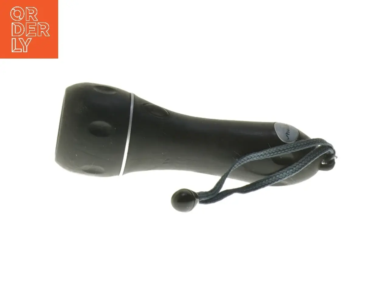 Billede 4 - Sort lommelygte med snor (str. 16 cm)
