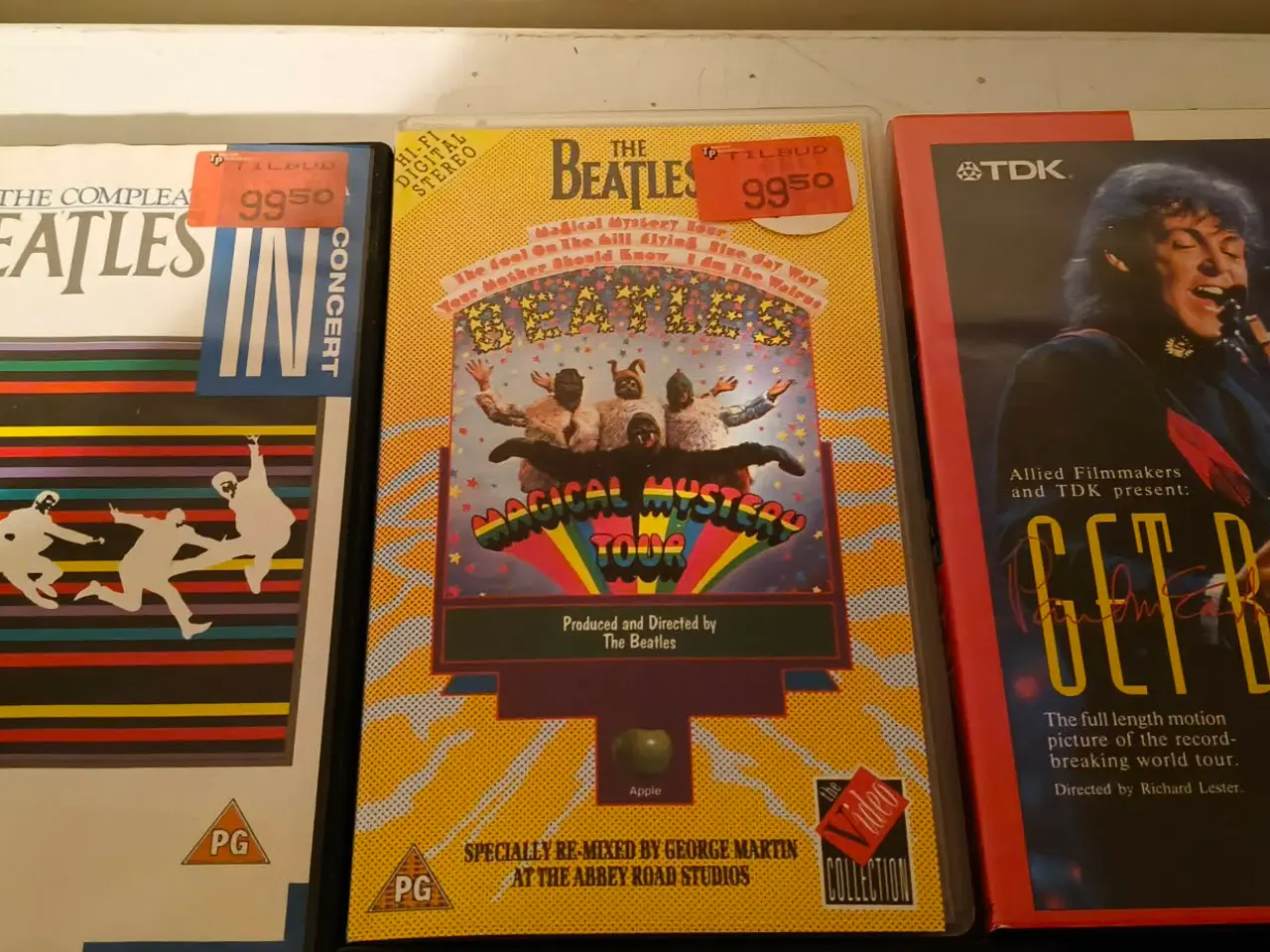 Billede 4 - 7 vhs bånd med beatles til dem der kan huske dem