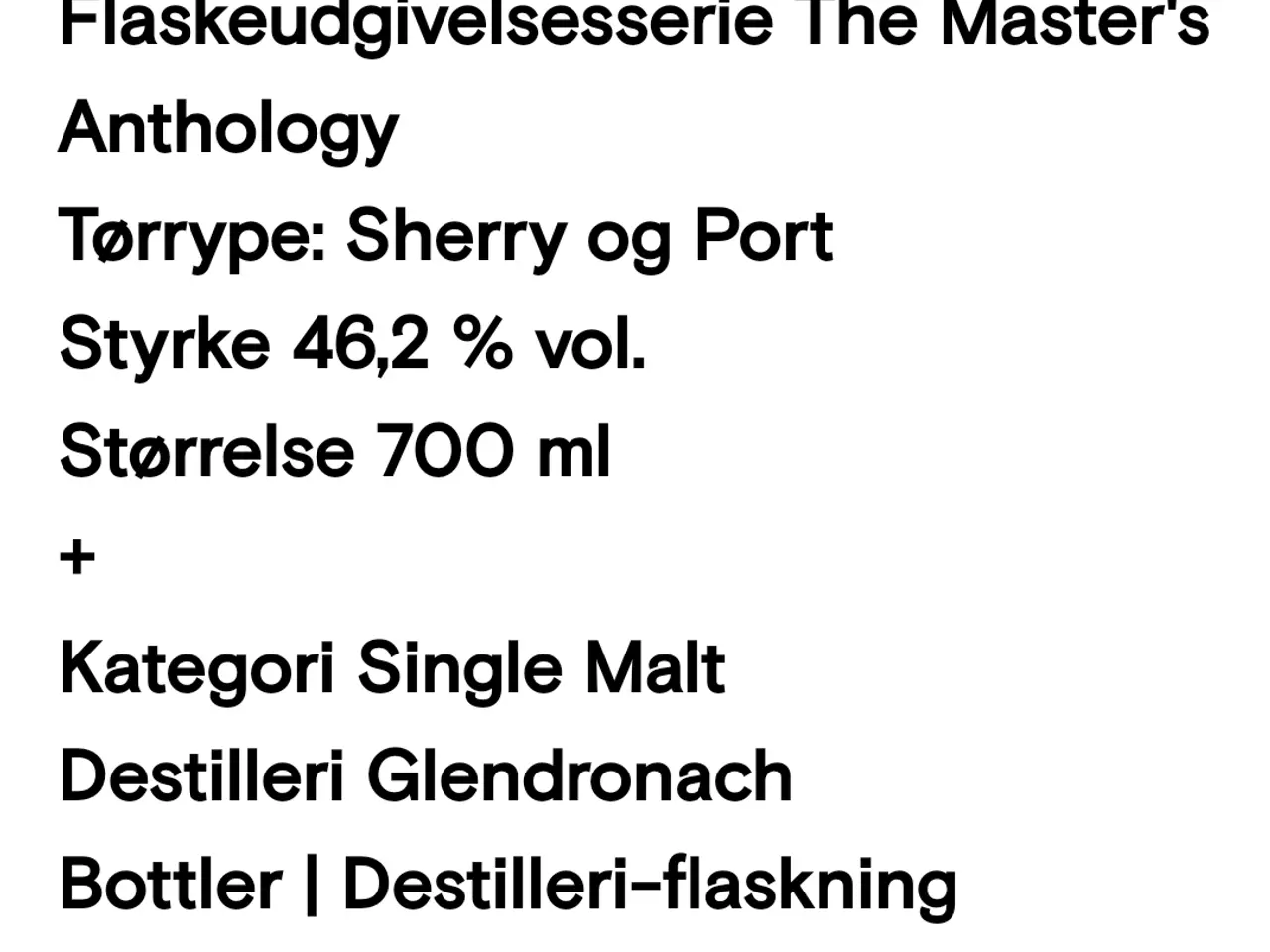Billede 5 - glendronach ode to the vally og embers