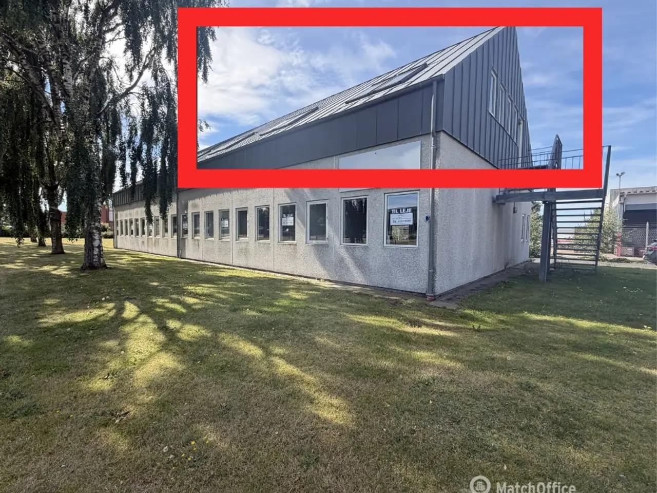 Billede 1 - Åbent kontorlejemål på 1. sal i Viborg Vestby