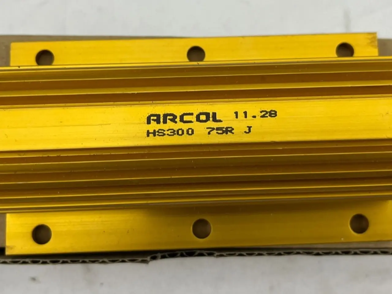 Billede 1 - ARCOL HS300 75R J 300W 75 Ohm Wirewound Chassis