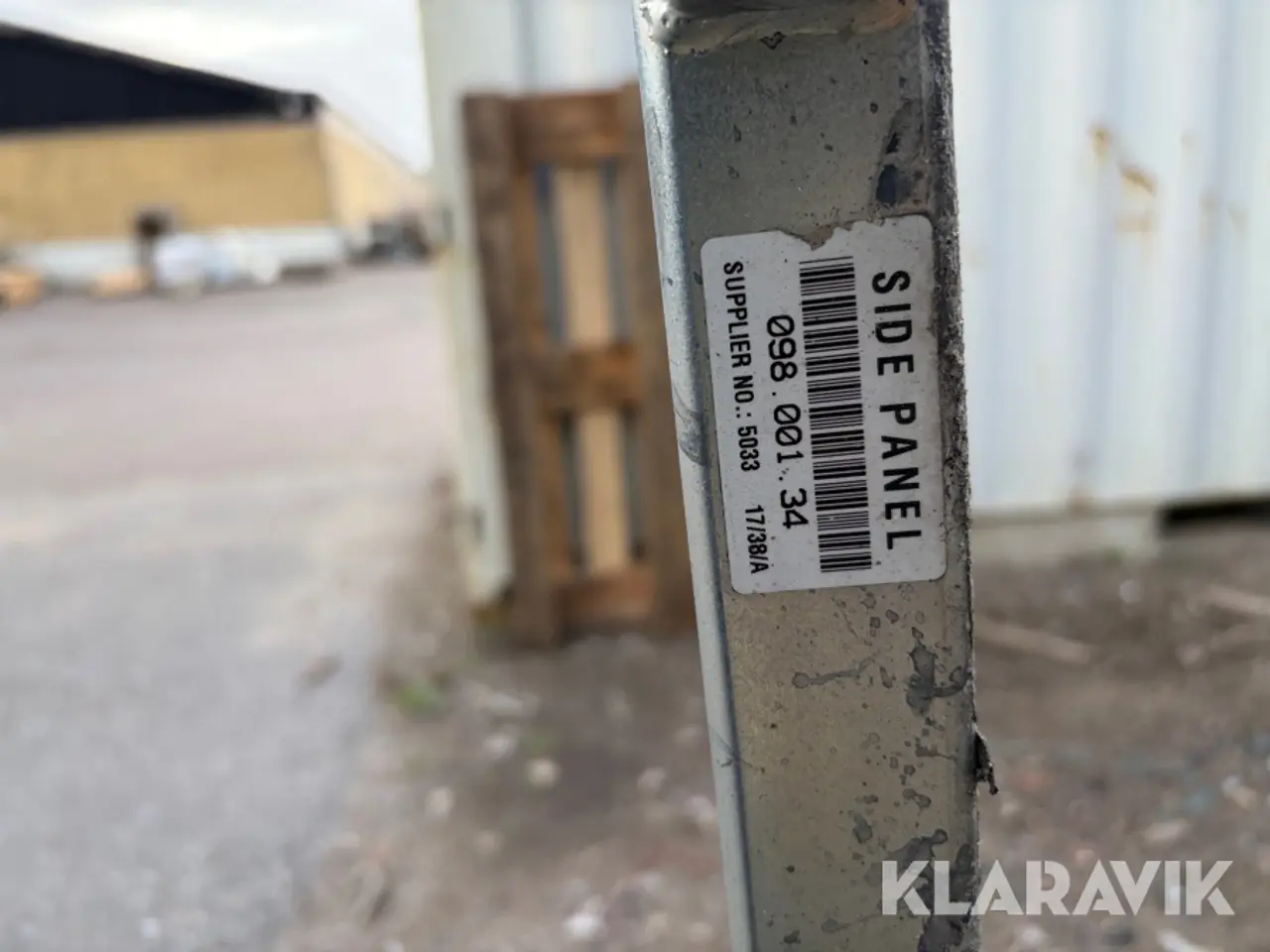 Billede 5 - Materialehåndteringsenhed med 4 aftagelige sidegitre