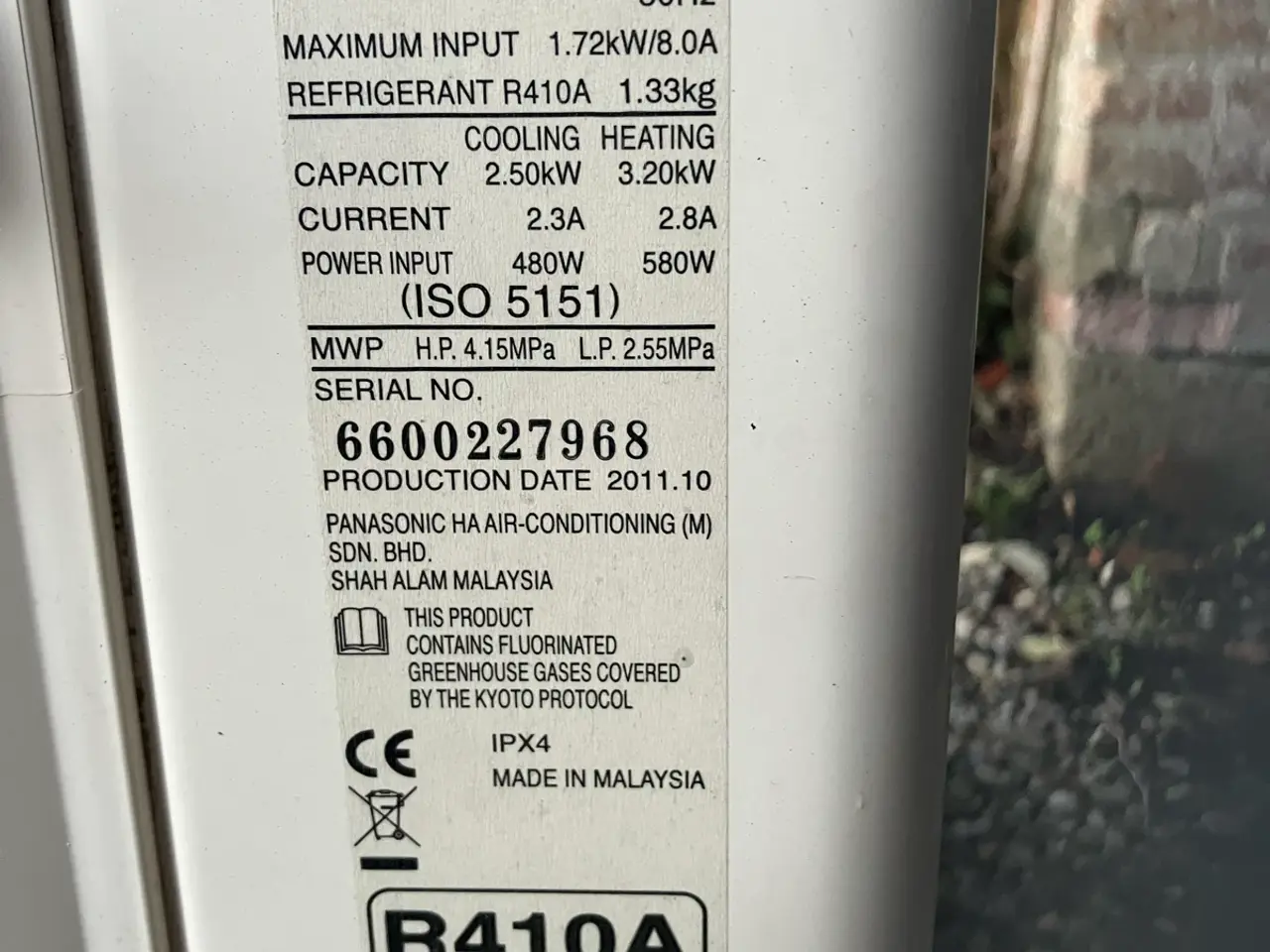 Billede 3 - Panasonic varmepumpe luft/luft med sms modul