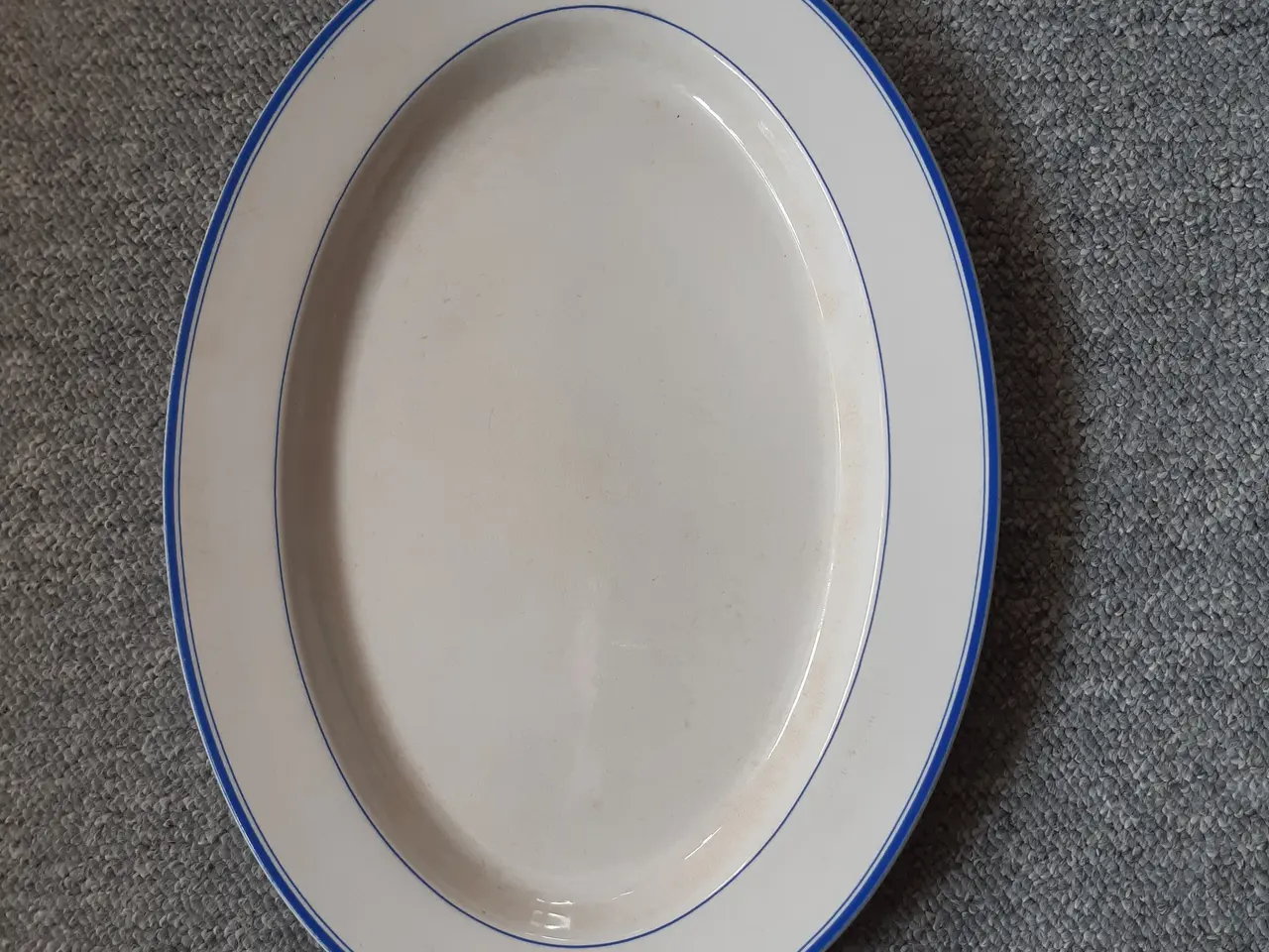Billede 1 - Stegefad i Blå rand fra Villeroy & Bock