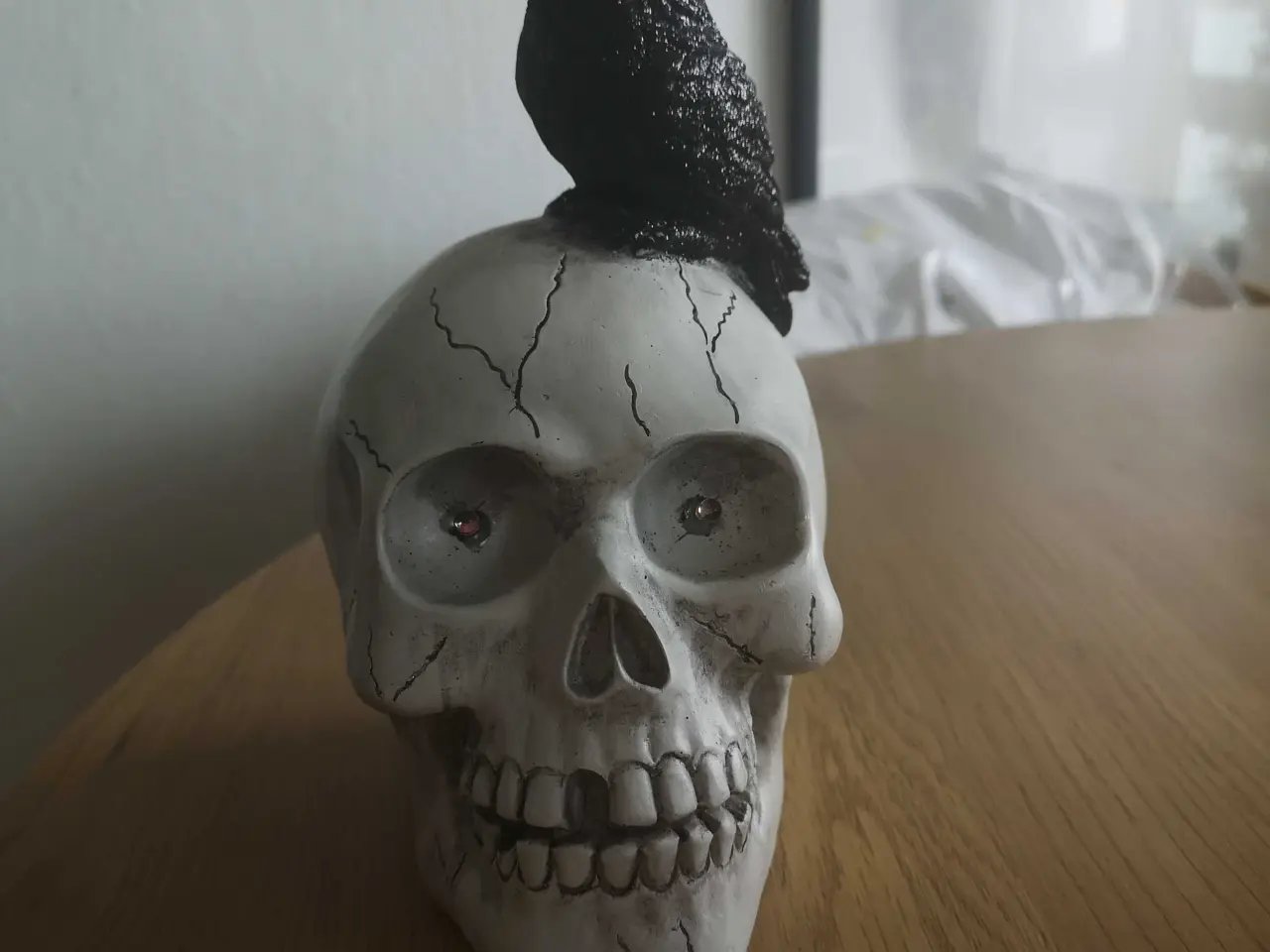 Billede 4 - Skull med Krage 