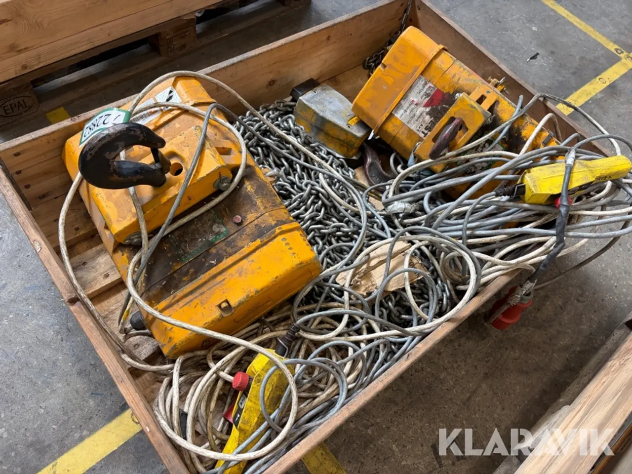 Billede 3 - El-taljer Liftket 2000kg og 3200kg - 2 styk
