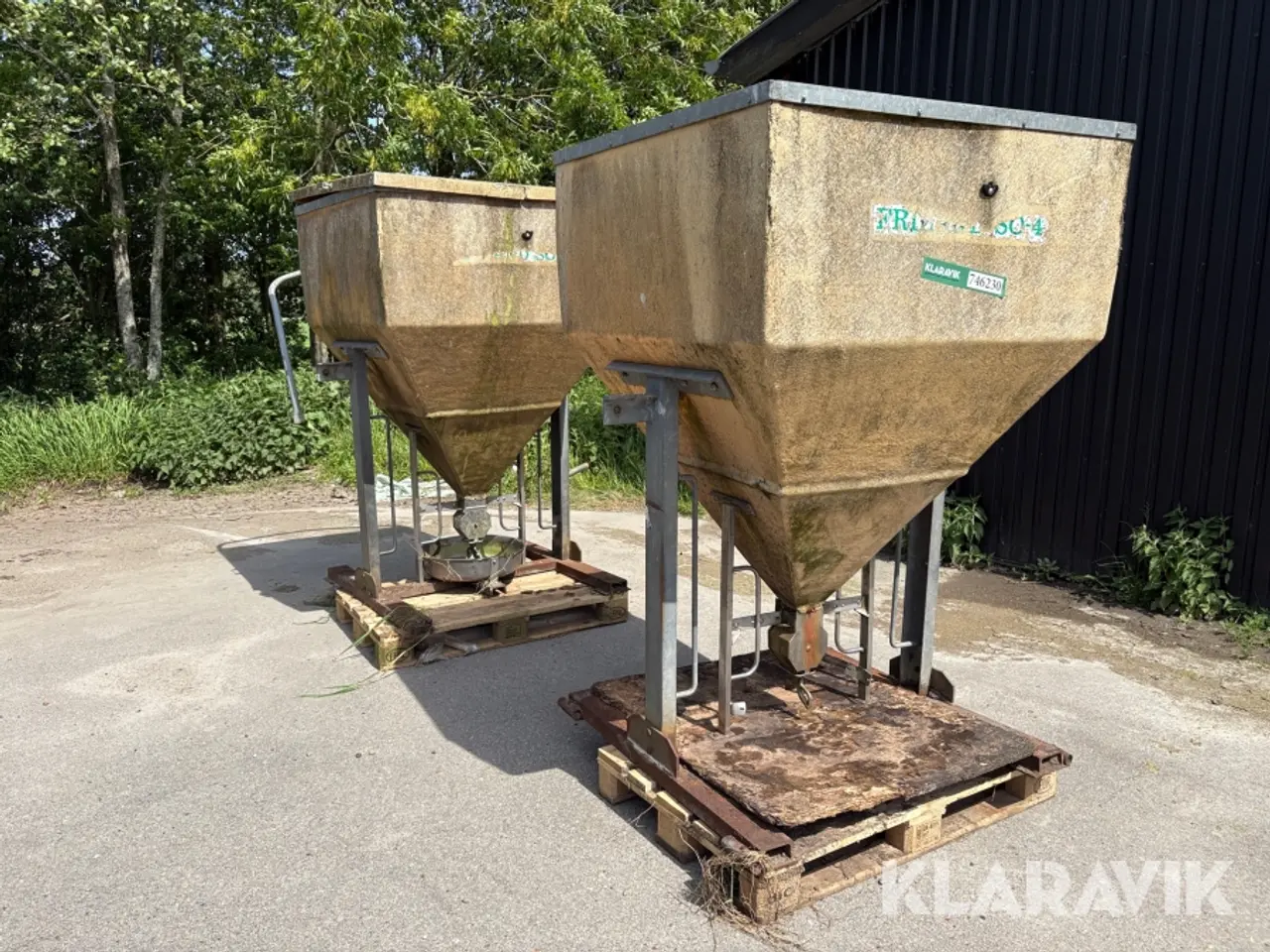 Billede 1 - Foddersilo 2 styk