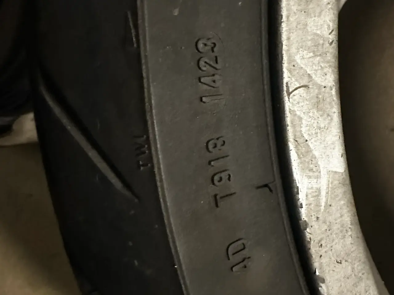 Billede 5 - k100 4,5 wheel with good tyre