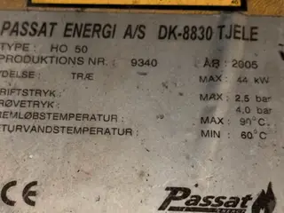Passat HO50 fastbrændsel/ halm