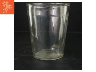 Klart glas vase (str. 19x16 cm)