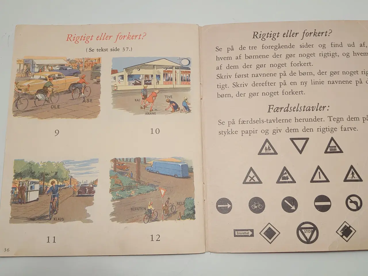 Billede 6 - B.B. Møller:Min Færdselsbog. ill. Palle Wennerwald
