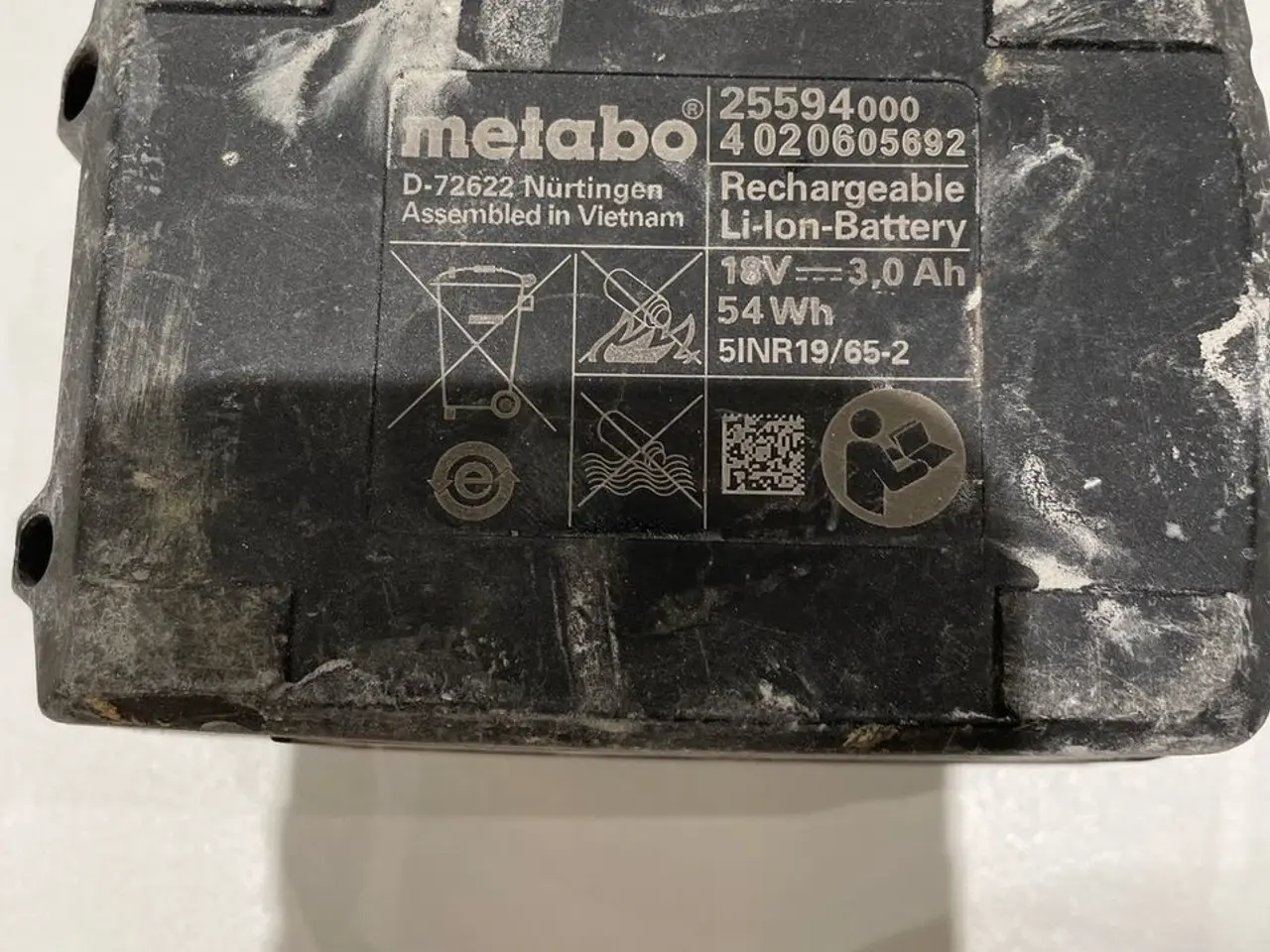 Billede 1 - Batteri, Metabo Maktia Milwakee Bosch