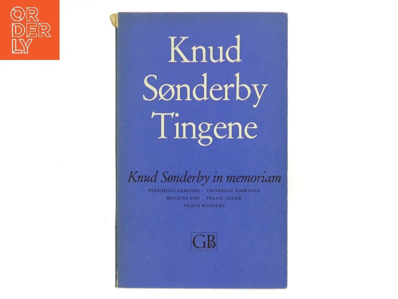 Billede 1 - Tingene af Knud Sønderby (Bog)