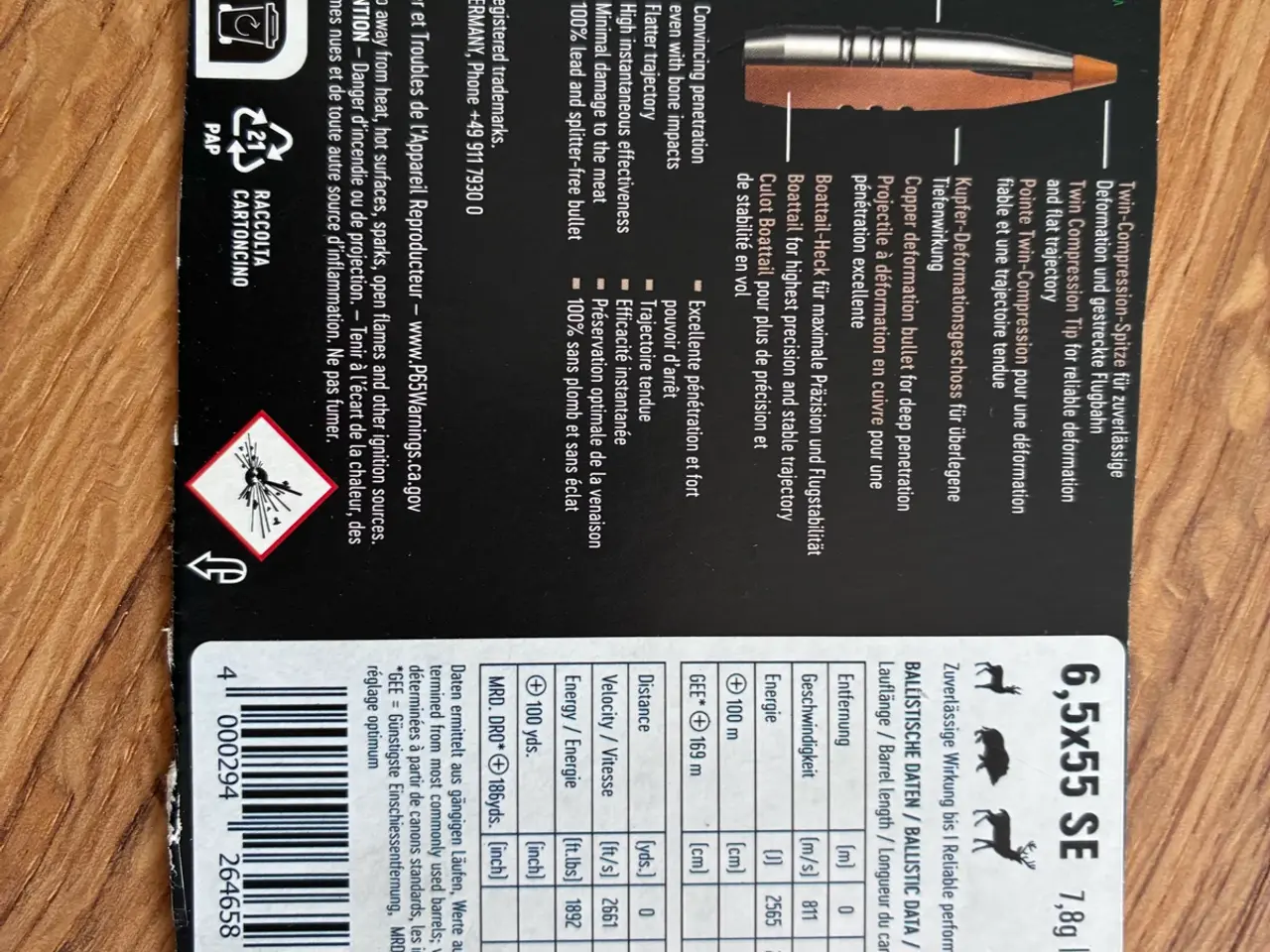 Billede 5 - Sauer 202, Links - 6,5x55