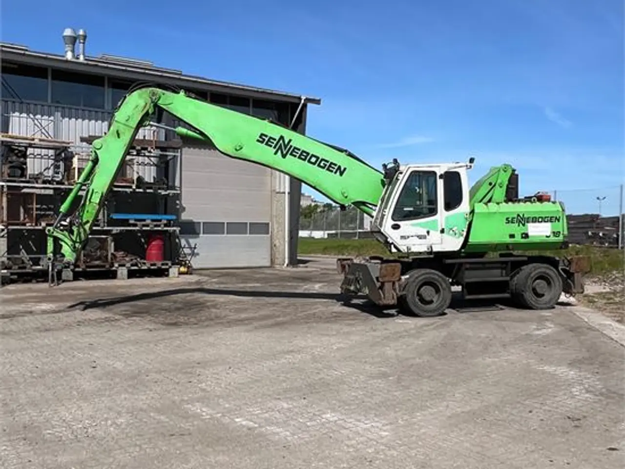 Billede 9 - Sennebogen 818 M - New Engine only 700 hours - Video!