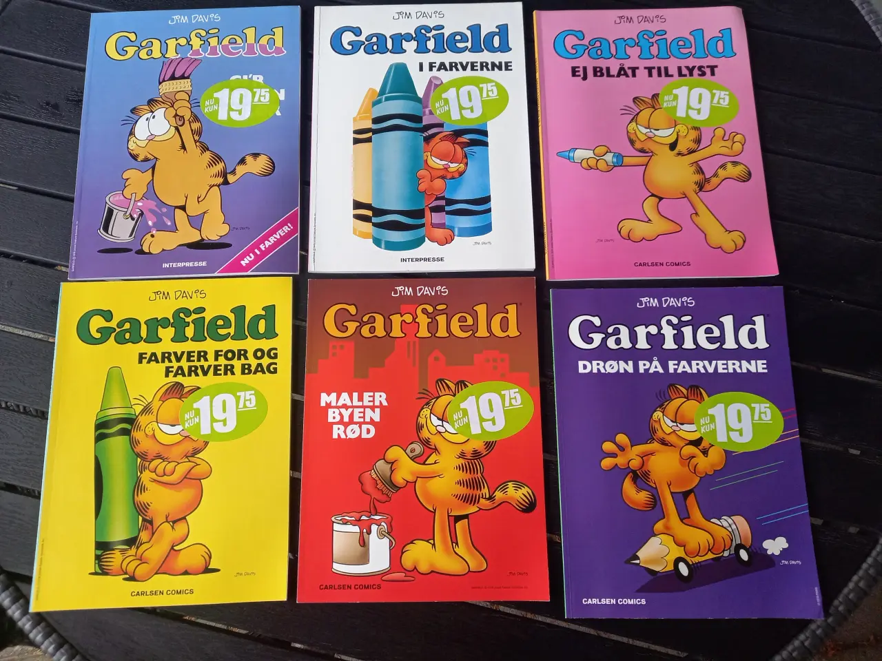 Billede 1 - Garfield tegneserie hæfter I farver NM