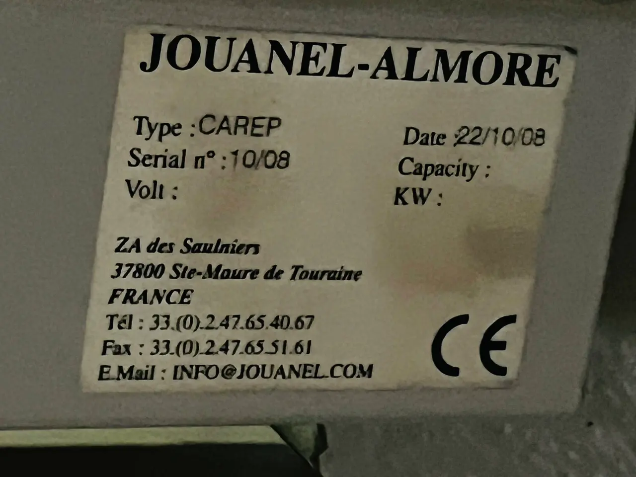 Billede 5 - Skiferskærer JOUANEL-ALMORE Model / Type: CAREP