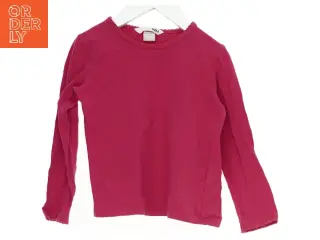 Langærmet rød bluse fra H&M fra H&M (str. 104)