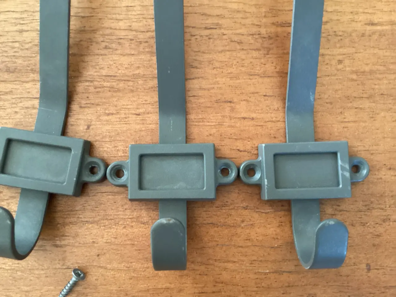 Billede 2 - 5 styk knager metal, industrielt look