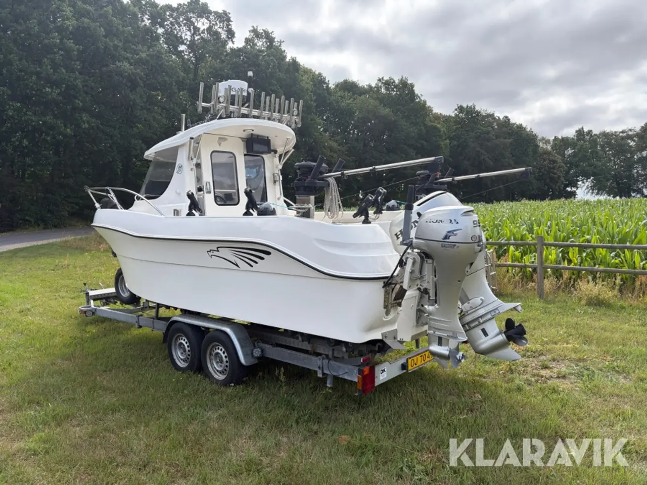 Billede 3 - Motorbåd Örnvik Pilothouse 640 i glasfiber