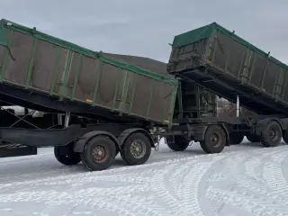 Scania vogntræk. Meget kraftige og velholdte vogne.