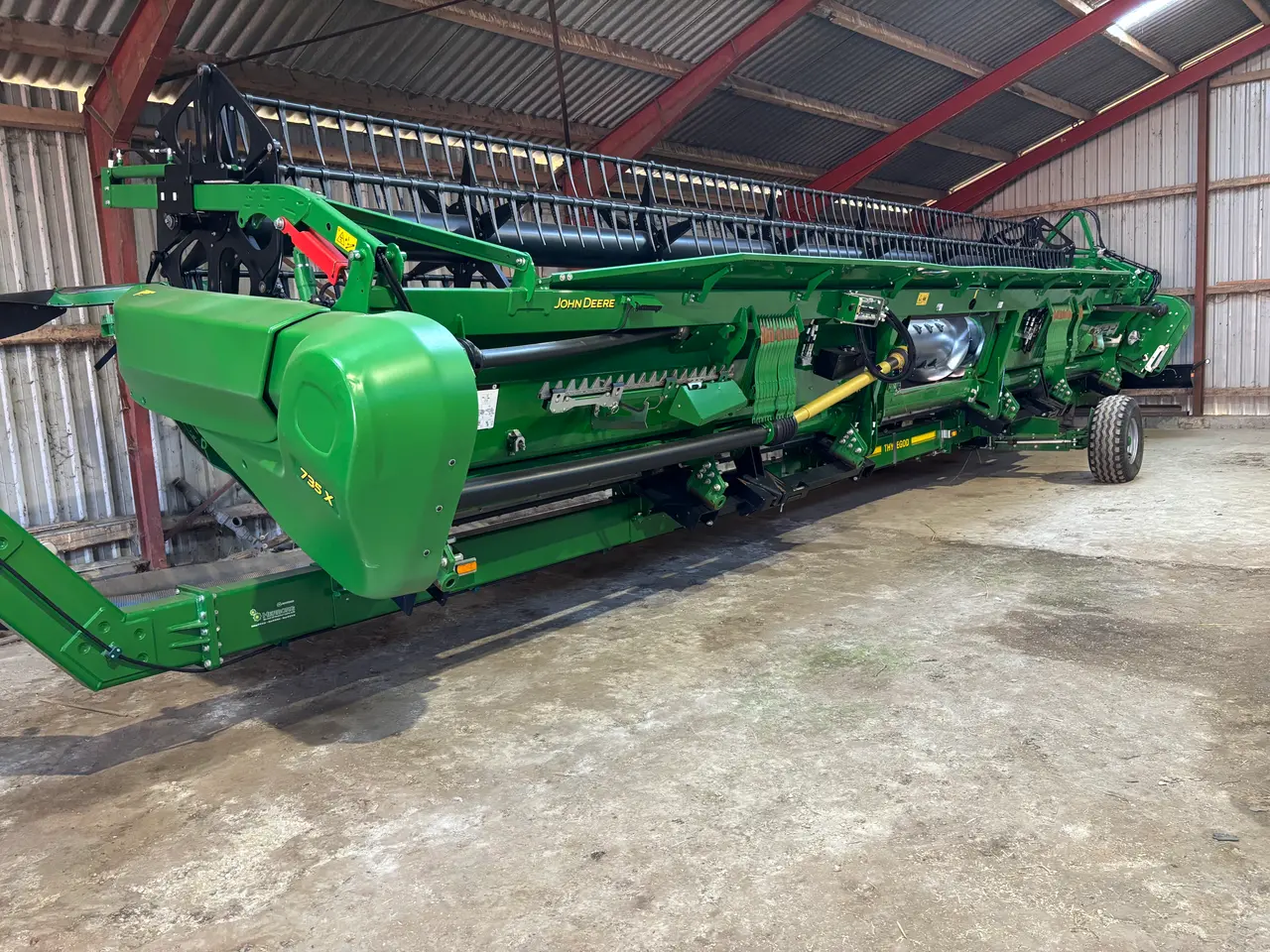 Billede 5 - John Deere S790 Mejetærsker med 735X- 833 høsttime