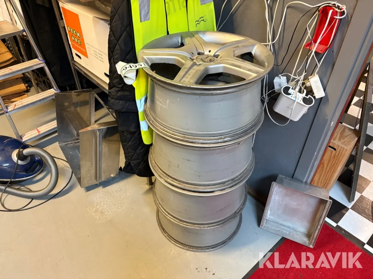 Billede 1 - Aluminiumsfælge Mercedes-Benz AMG - 4 styk