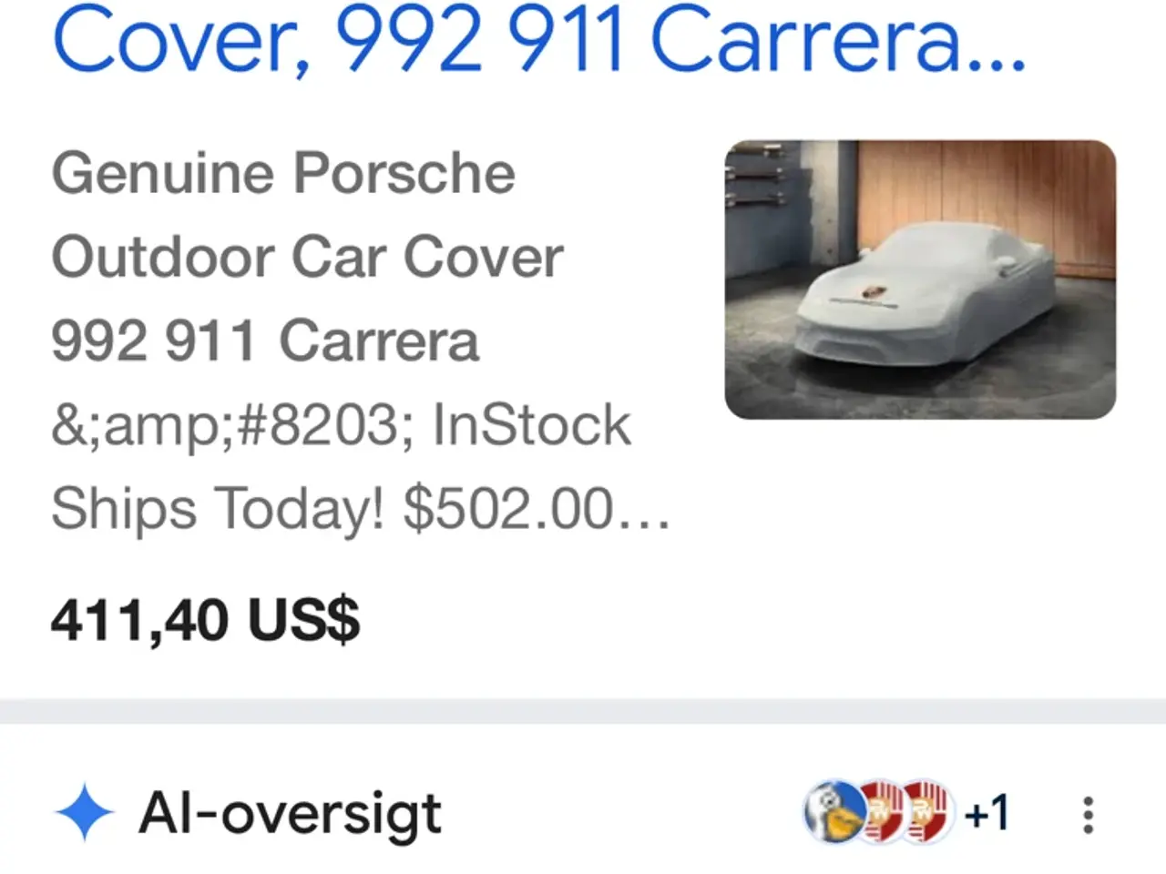 Billede 4 - Org. Porsche 911 cover