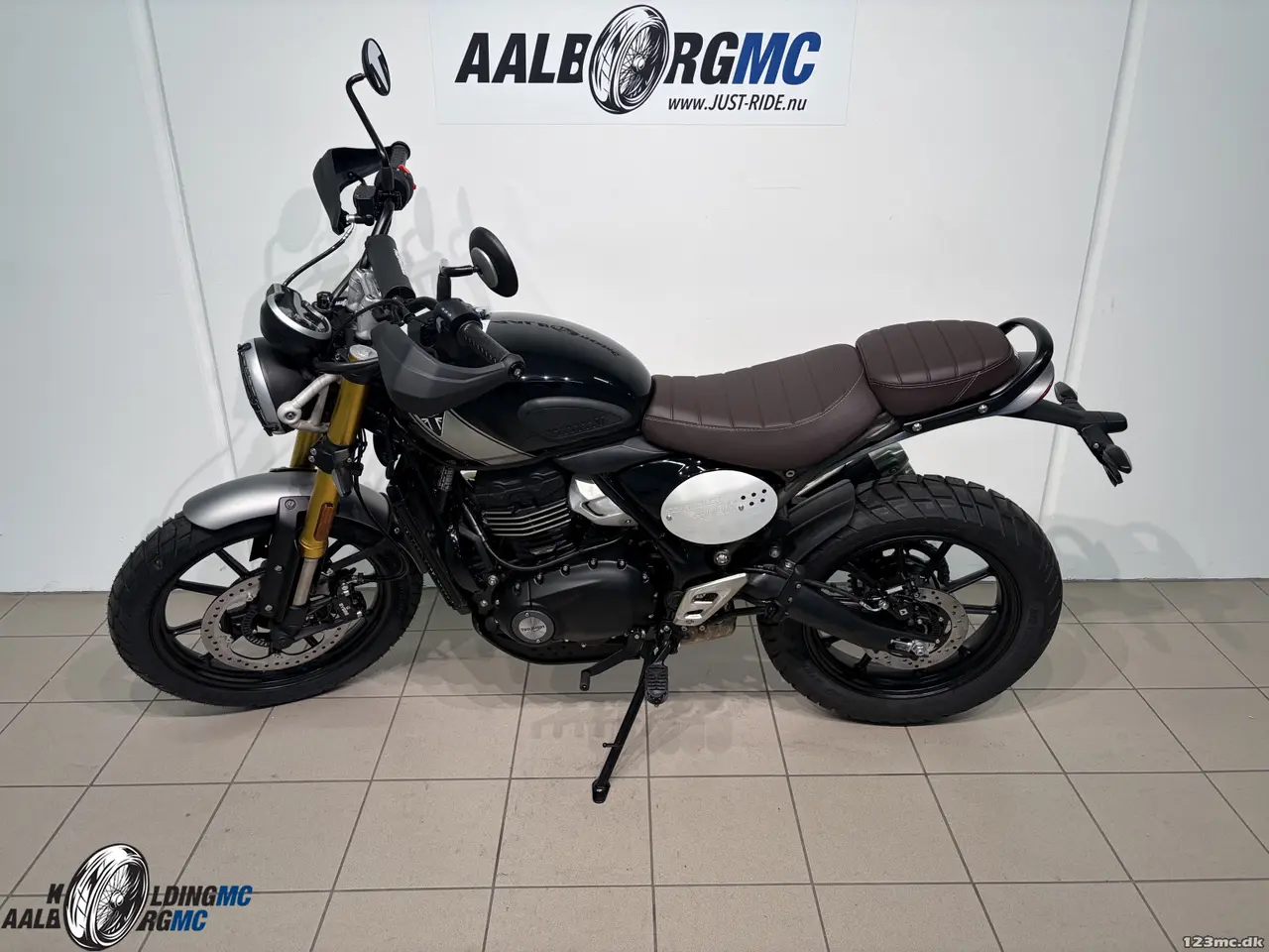 Billede 2 - Triumph Scrambler 400 X PHANTOM BLACK / SILVER ICE
