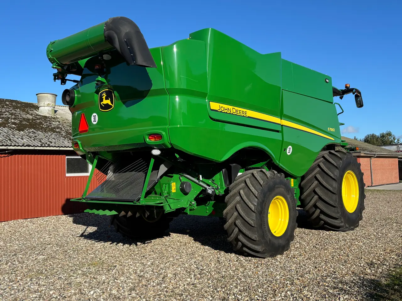 Billede 4 - John Deere S790 Mejetærsker med 735X- 833 høsttime