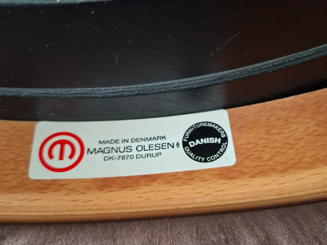 Billede 1 - 2 stk. Rumas Circle barstole- Dansk design