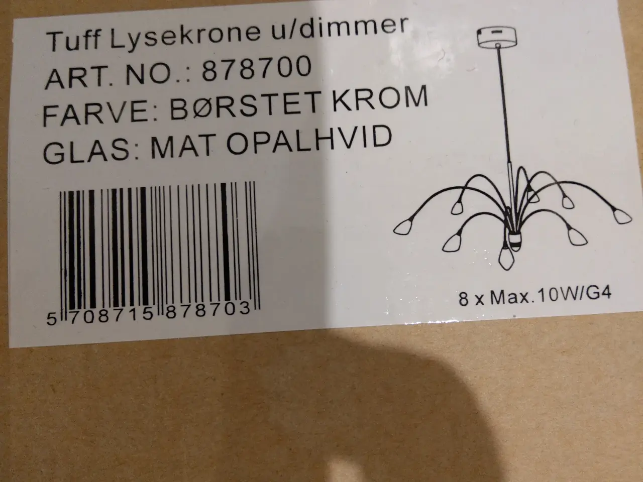Billede 2 - Lysekrone