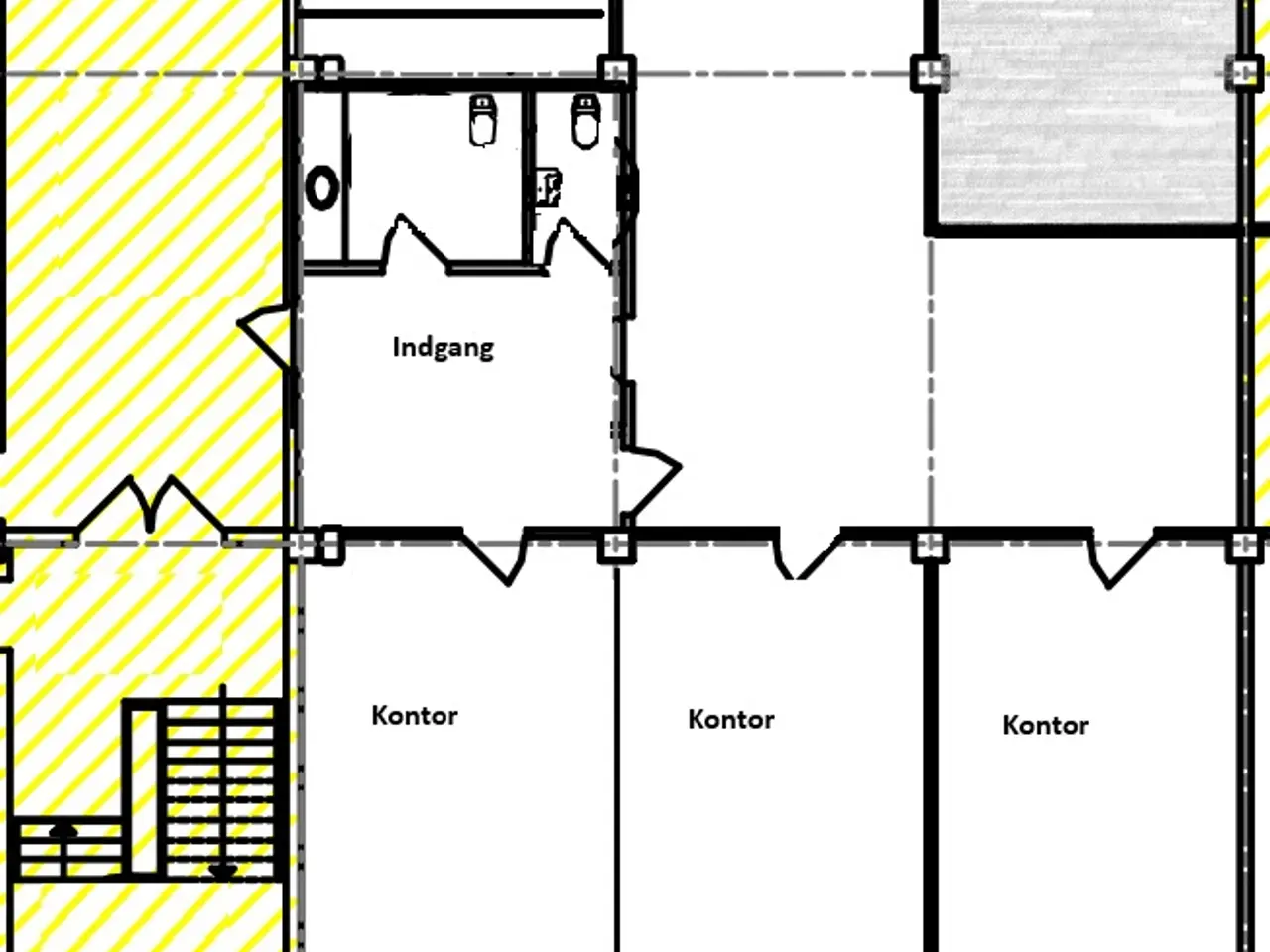 Billede 13 - Lyst og fleksibelt kontor-/kliniklejemål på 164 m²