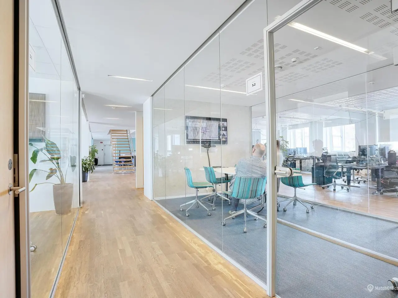 Billede 9 - Centrale og effektive kontorer med adgang til tagterrasse og parkering