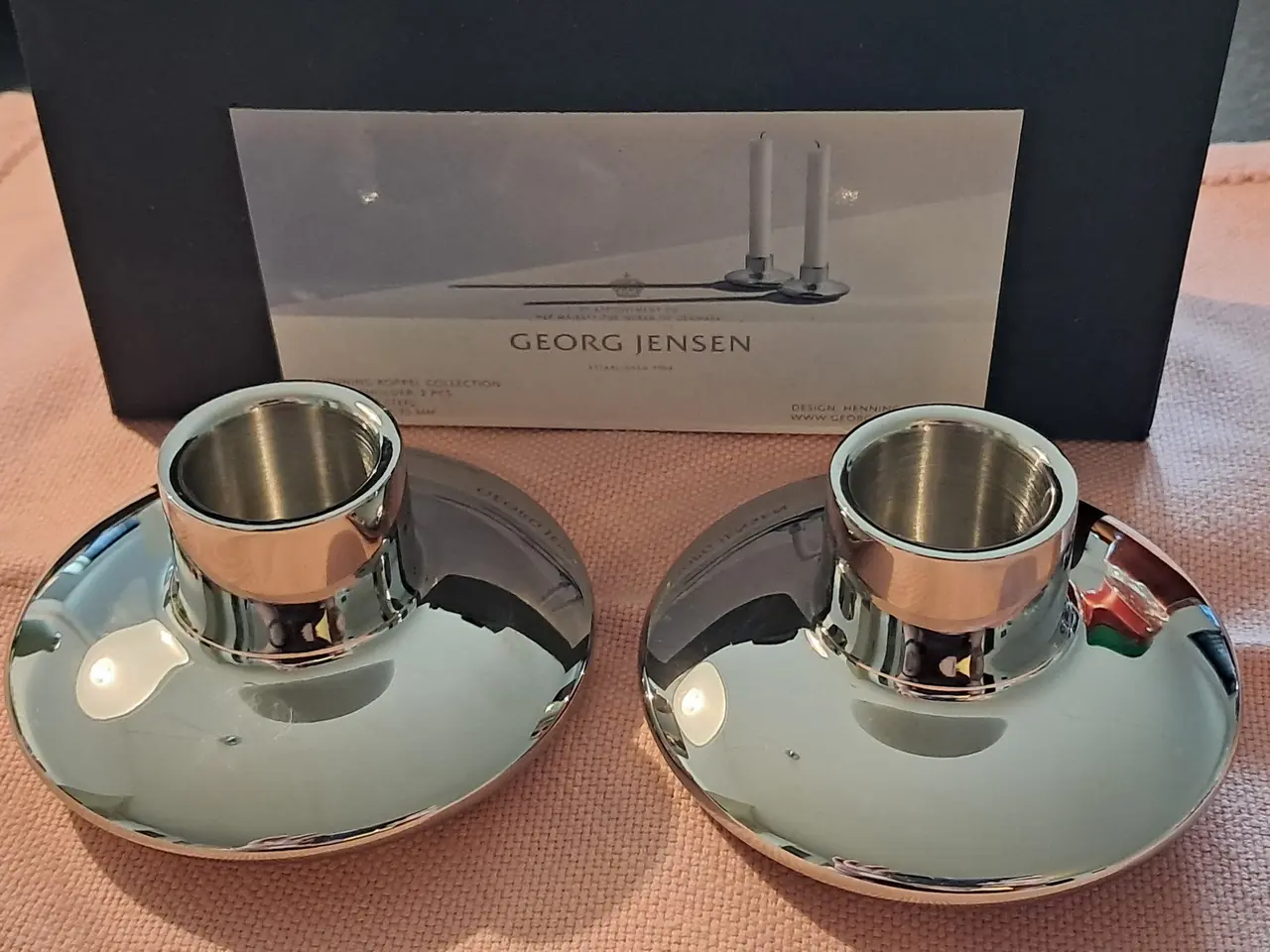 Billede 1 - Georg Jensen HK lysestager