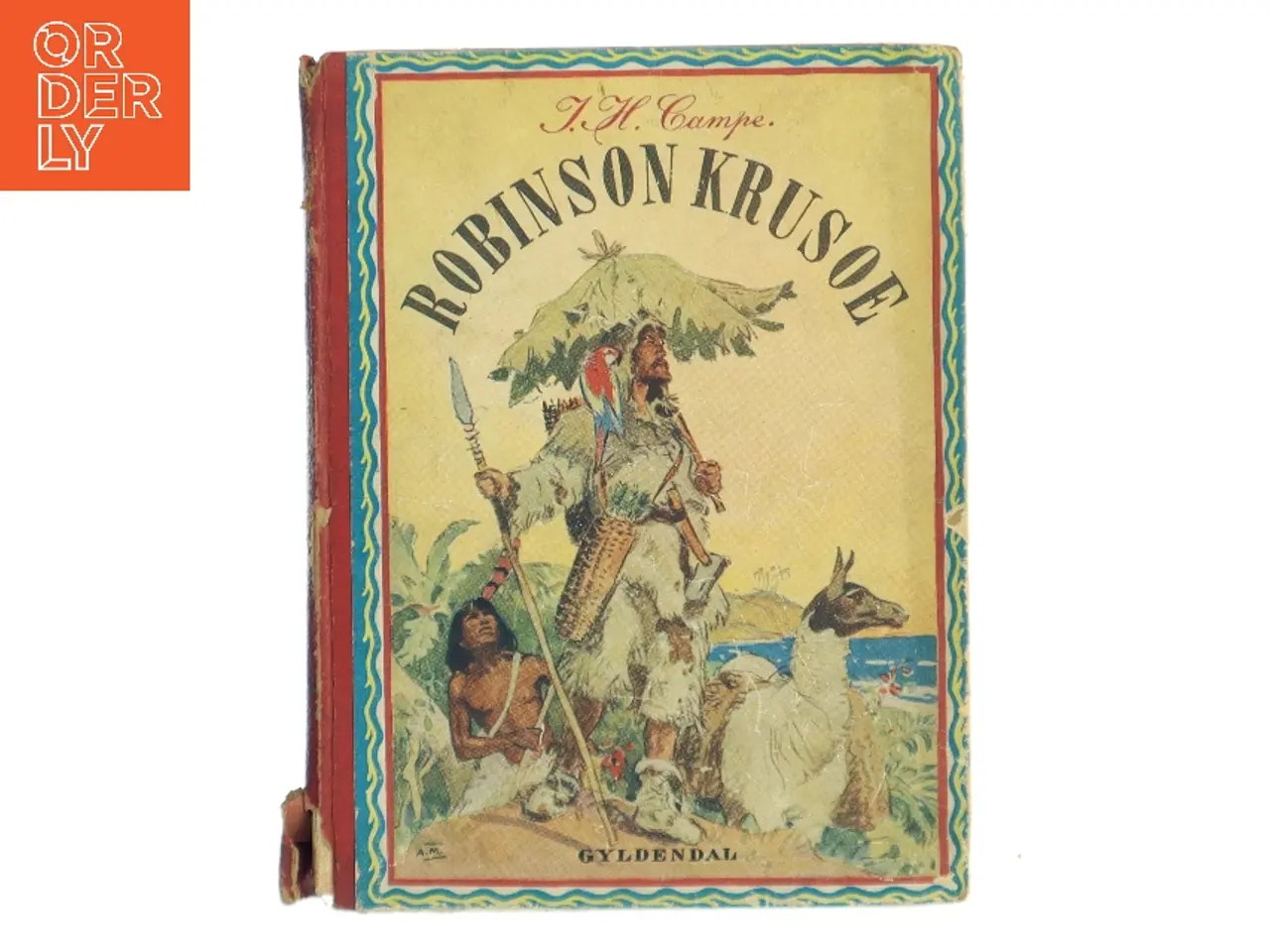 Billede 1 - Robinson Krusoe af J. H. Campe (Bog)
