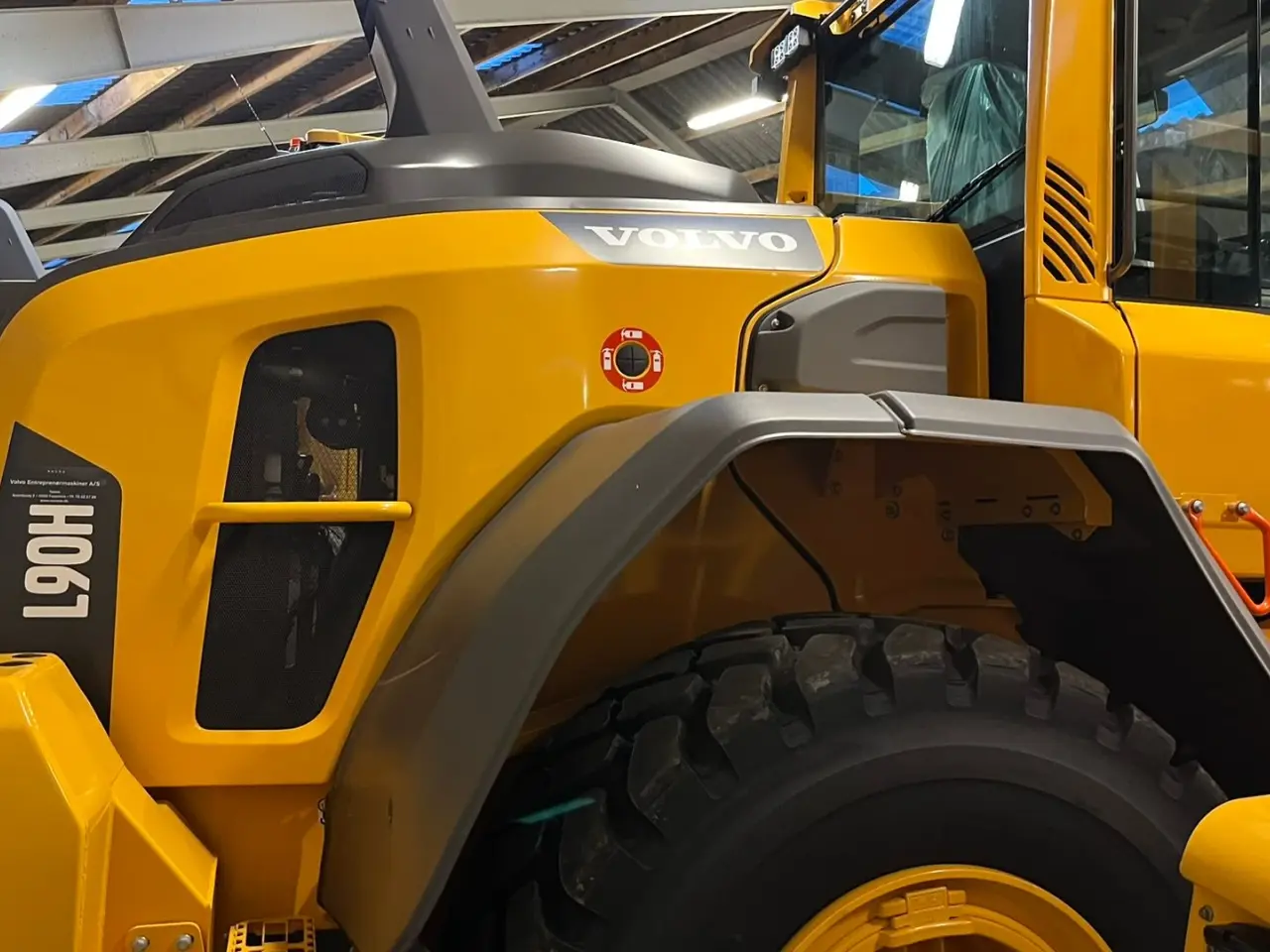 Billede 19 - Volvo L 90H  H2 fabriksny Dansk maskine med masser af udstyr, blan.Co-Pilot & med brede 650/65R25 hjul