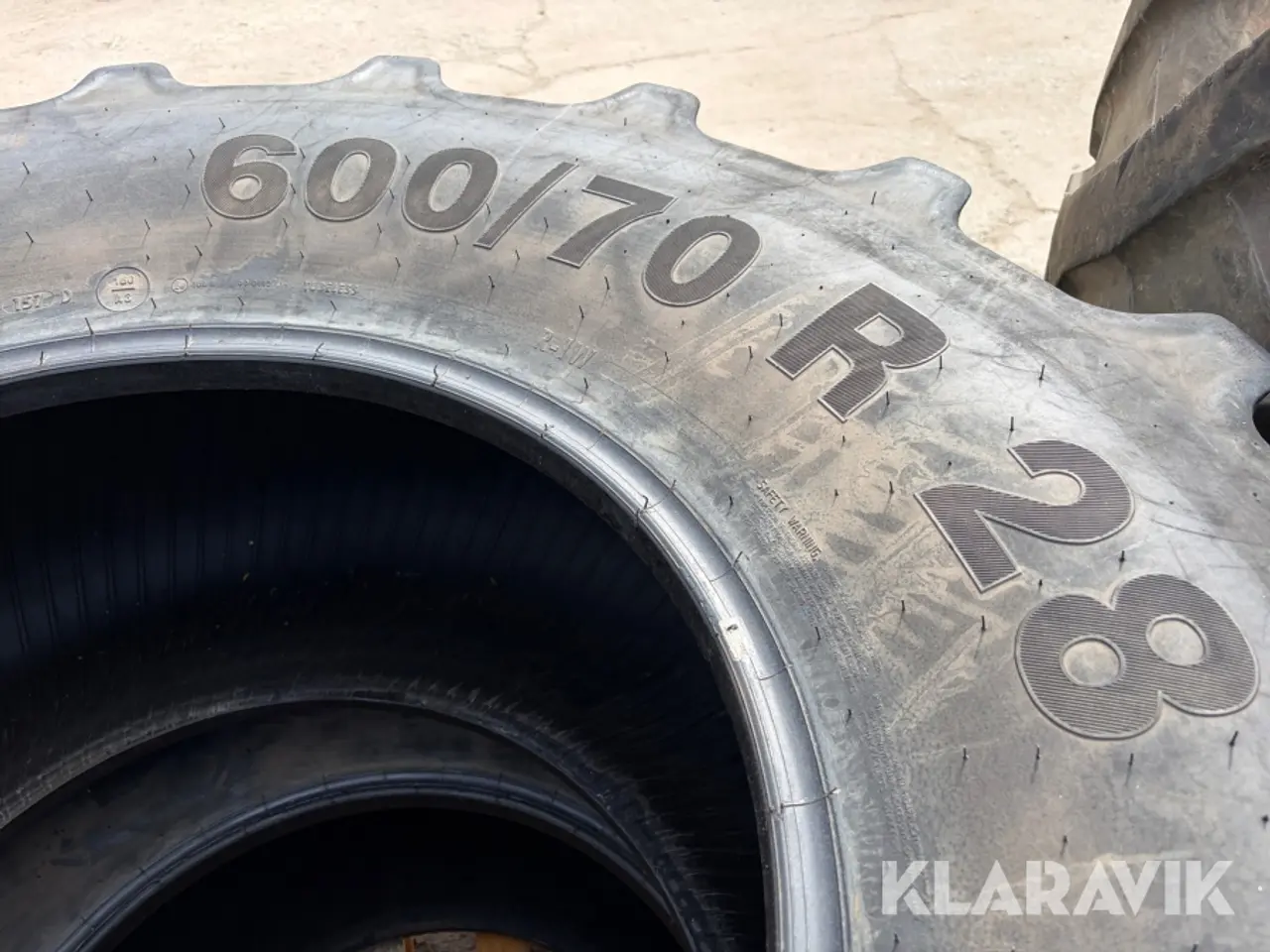 Billede 6 - Traktordæk Mitas SFT 600/70R28 - 2 styk