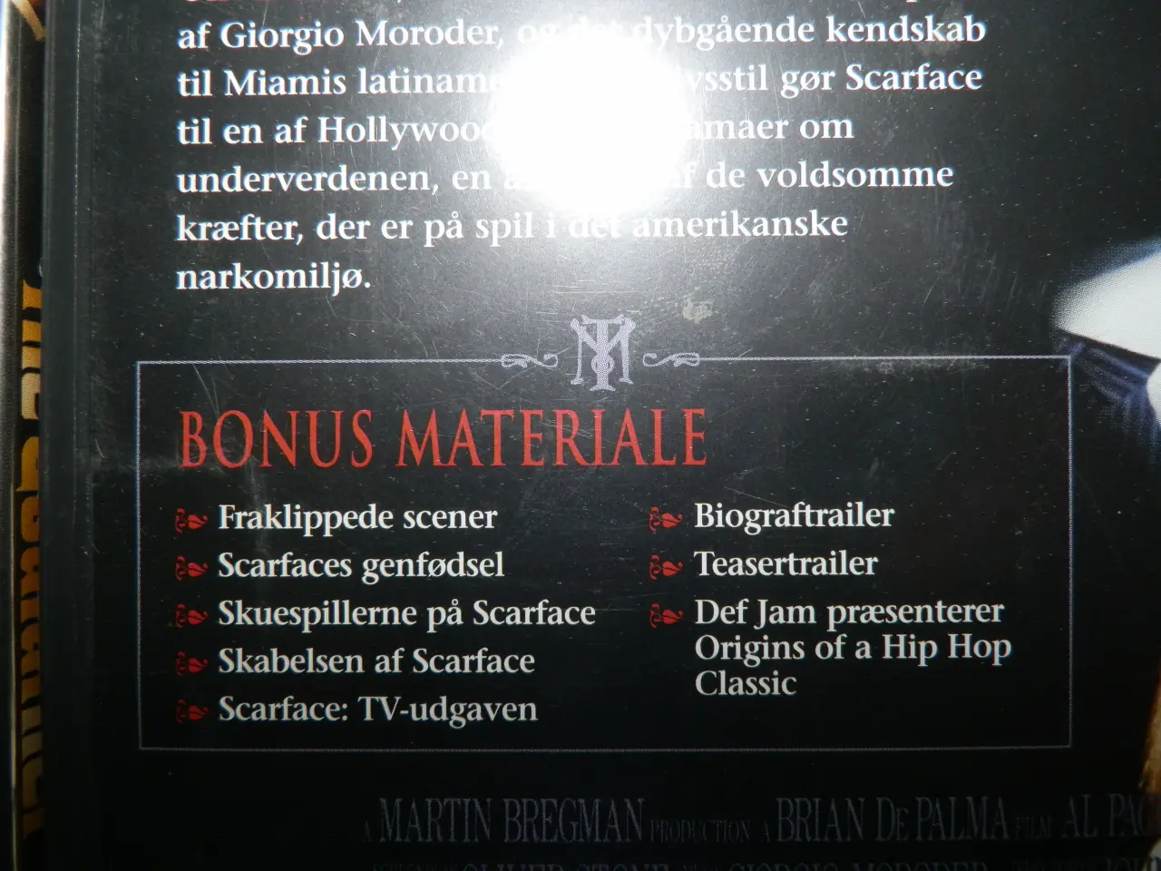 Billede 7 - The Godfather trilogi og Scarface