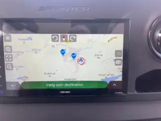 Zenec N966 Navigation for autocamper
