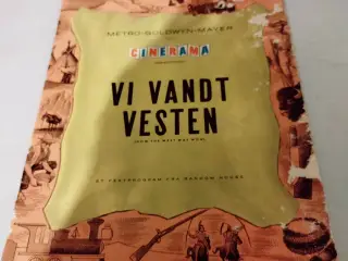 gammel film program om vi vandt vesten