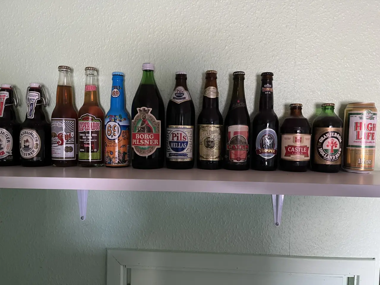 Billede 4 - Øl samling, udenlandske øl 63 stk.