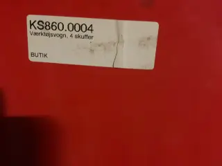KS Tools værktøjs vogn
