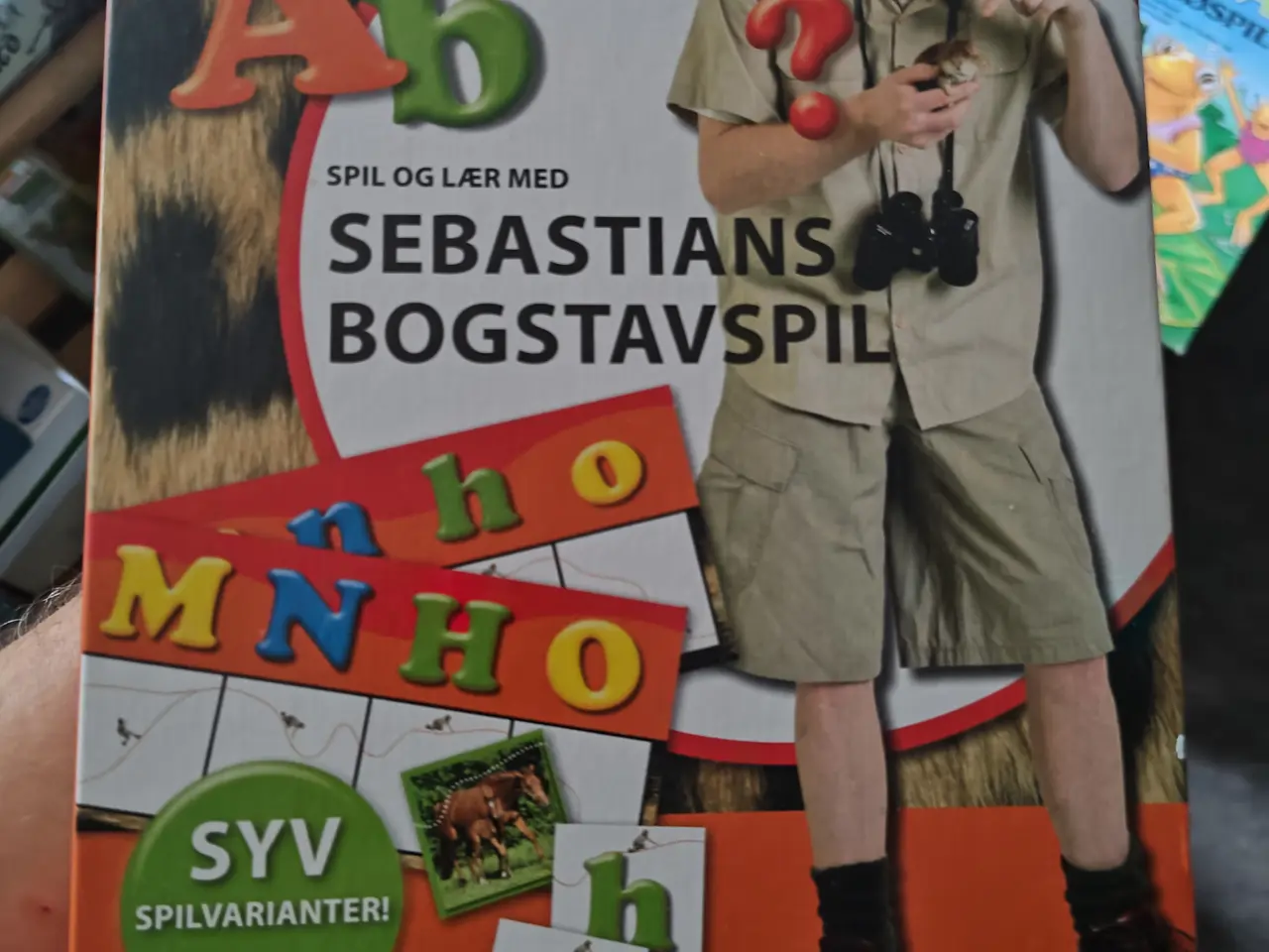 Billede 1 - Spil og lær med Sebastians bogstavspil klein
